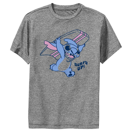 Boy's Lilo & Stitch Surfs Up Stitch Performance Tee