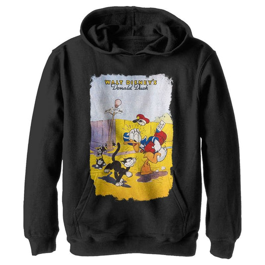 Boy's Disney Unlucky Donald Pull Over Hoodie