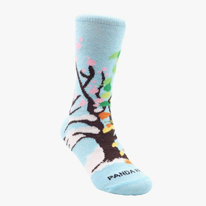 The Seasons Tree Socks - from the Sock Panda