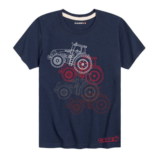 Boys' - Case IH - Magnum Outline Short Sleeve Graphic T-Shirt