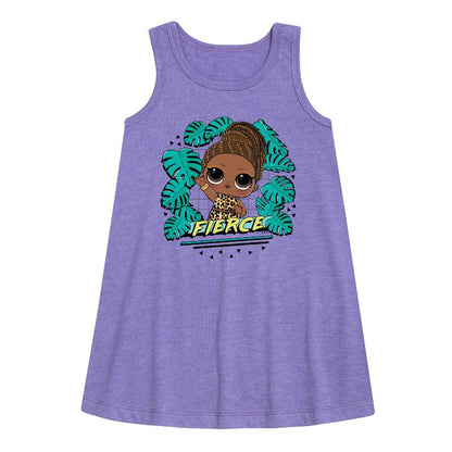 فستان بناتي من تصميم دمية فيرس بدون أكمام بتصميم مفاجأة!