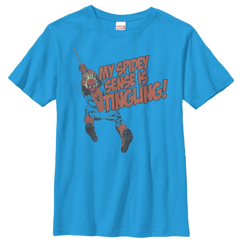 تي شيرت سبايدرمان من مارفل للأولاد