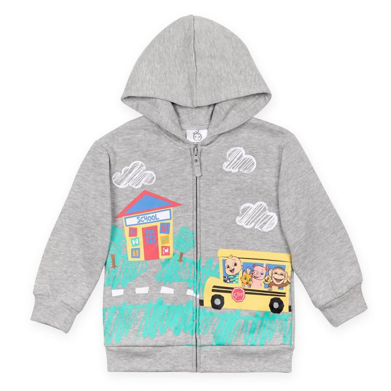 CoComelon JJ Baby Fleece Zip Up Hoodie Infant