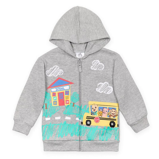 CoComelon JJ Baby Fleece Zip Up Hoodie Infant