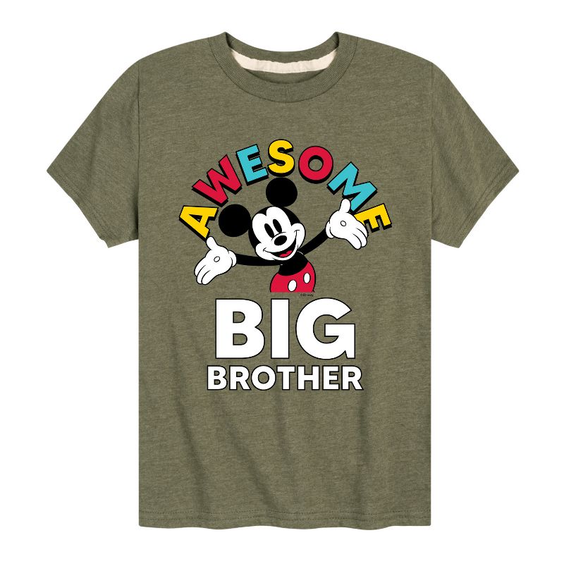 Boys' - Disney - Awesome Big Brother Short Sleeve Graphic T-Shirt