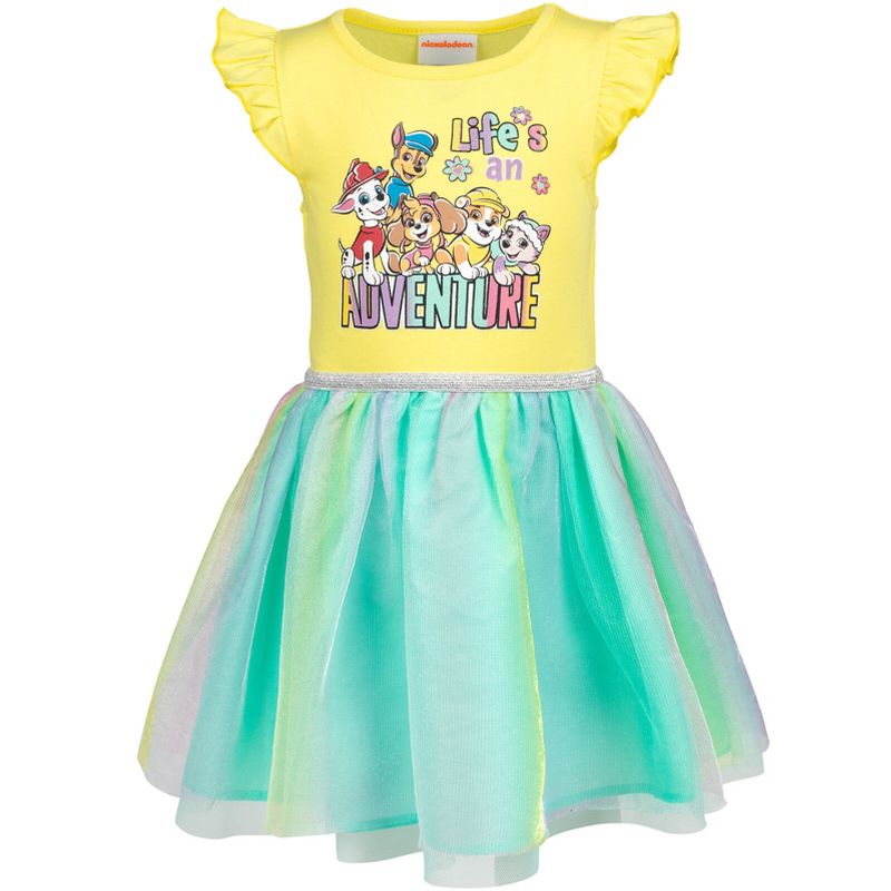 Paw Patrol Everest Rubble Marshall Chase Skye Girls Dress Little Kid to Big Kid