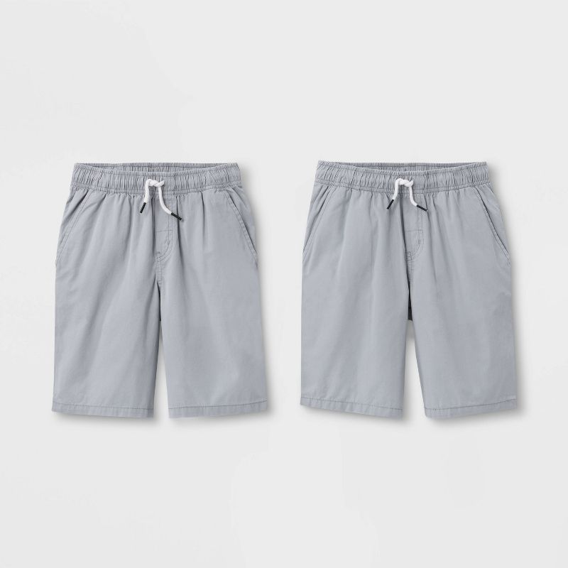 Boys' 2pk Pull-On Woven Shorts - Cat & Jack™