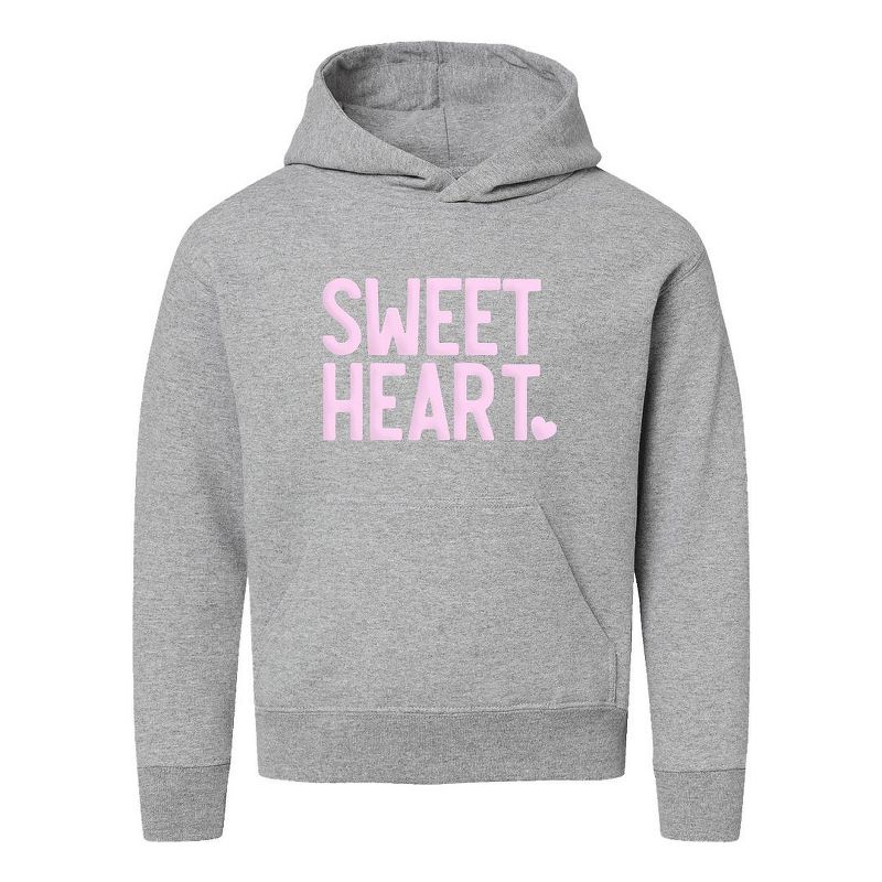 The Juniper Shop Sweetheart Puff Print Youth Graphic Hoodie