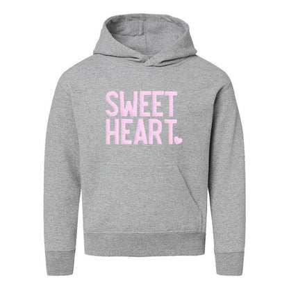 The Juniper Shop Sweetheart Puff Print Youth Graphic Hoodie