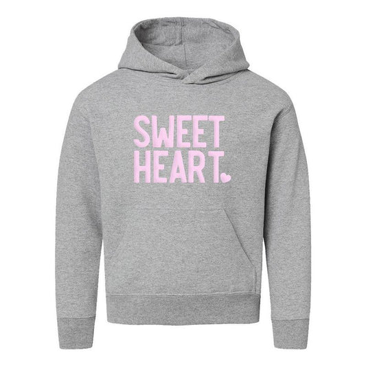 The Juniper Shop Sweetheart Puff Print Youth Graphic Hoodie