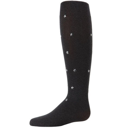 Memoi Shimmering Star-Gazer Opaque Girls Tights