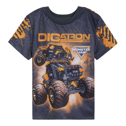 Monster Jam Grave Digger El Toro Loco Megalodon Truck T-Shirt Little Kid to Big Kid