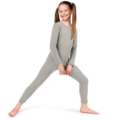 Rocky Thermal Underwear for Girls, Long Johns Fleece Lined Set, Shirt & Pants, Base Layer