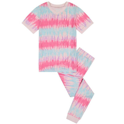 Sleep On It Girls 2-Piece Super Soft Jersey Snug-Fit Pajama Set - Toddler Pajamas to Girls Pajama Sets