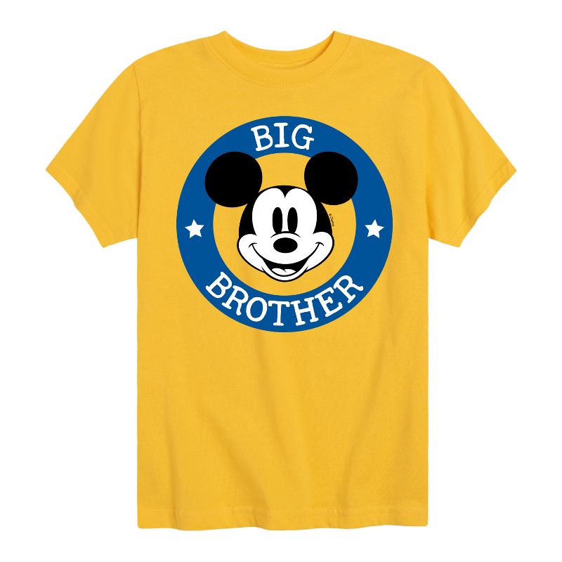 Boys' - Disney - Mickey Big Brother Short Sleeve Graphic T-Shirt