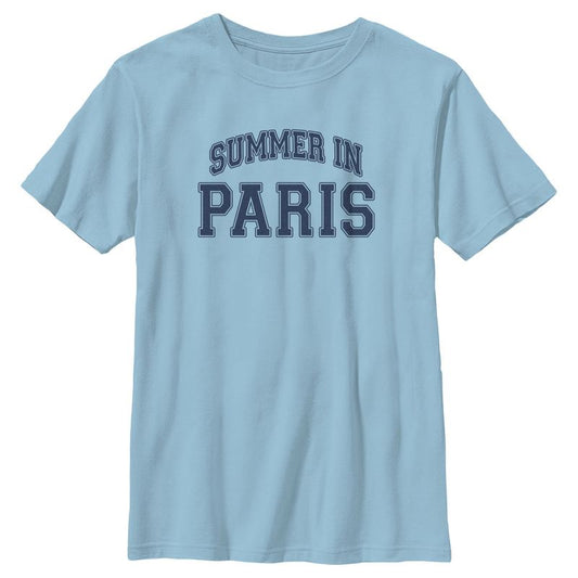 Boy's Lost Gods Summer In Paris Blue T-Shirt