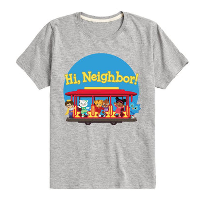 Boys' - Daniel Tiger - Group Hi Neighbor Short Sleeve Graphic T-Shirt
