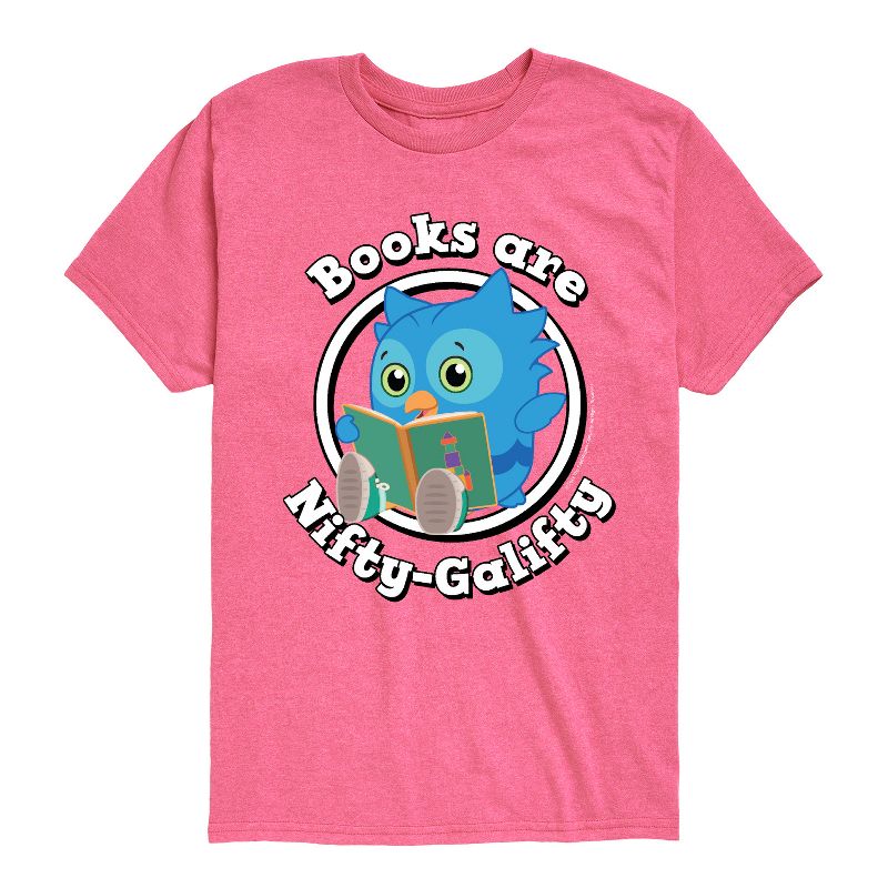Boys' - Daniel Tiger - Books Are A Hoot Short Sleeve Graphic T-Shirt