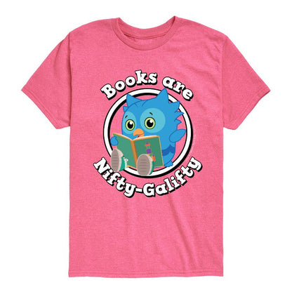 Boys' - Daniel Tiger - Books Are A Hoot Short Sleeve Graphic T-Shirt