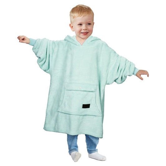 Catalonia Wearable Blanket Hoodie for Kids, Fleece Snuggy Sweatshirt Pullover, 4-12 Years Kids, Gift for Boys Girls, Gift Ideas
