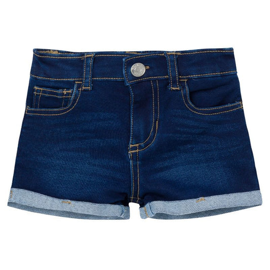 Gerber Baby and Toddler Gender Neutral Cuffed Denim Shorts