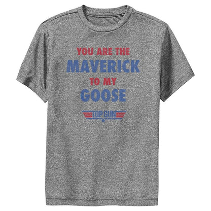 تي شيرت الأداء "You Are the Maverick to My Goose" للأولاد من Top Gun