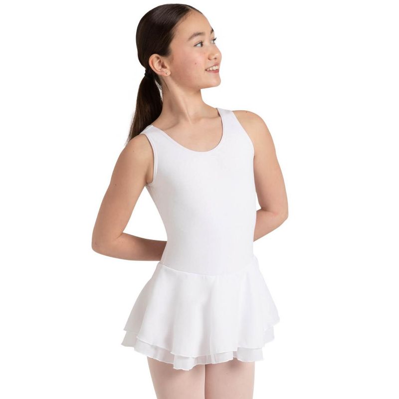 Capezio Double Layer Skirt Tank Dress - Girls