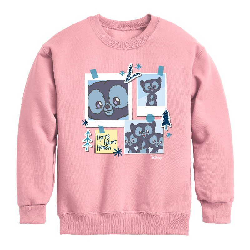 Boys' - Disney - Harris, Hubert, & Hamish Graphic Long Sleeve Fleece Sweatshirt