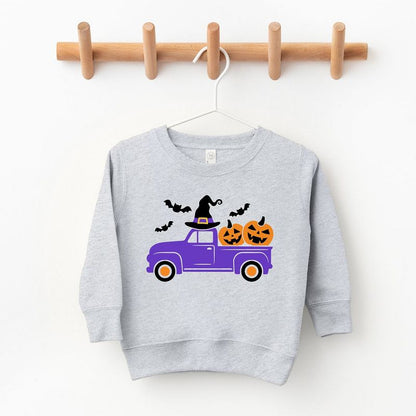 The Juniper Shop Witch Farm Truck Toddler Graphic Sweatshirt