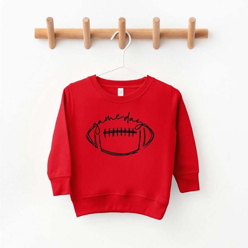 The Juniper Shop Football Game Day Toddler Graphic Sweatshirt