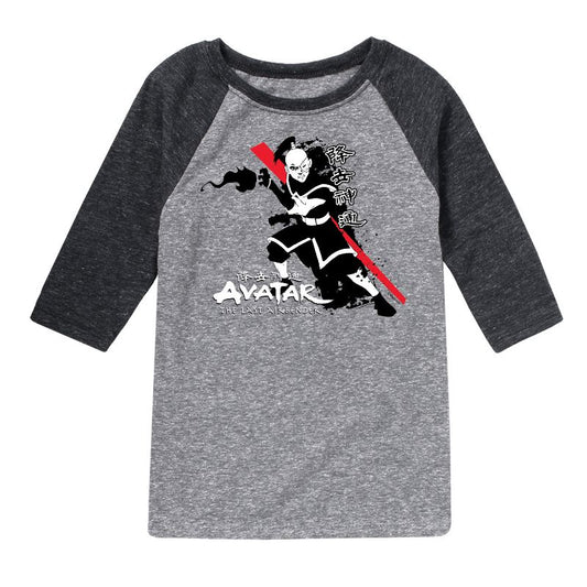 Boys' - Avatar: The Last Airbender - Zuko Fire Nation Raglan Graphic T-Shirt