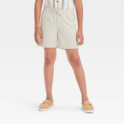 Boys' Textured 'Above the Knee' Pull-On Shorts - Cat & Jack™
