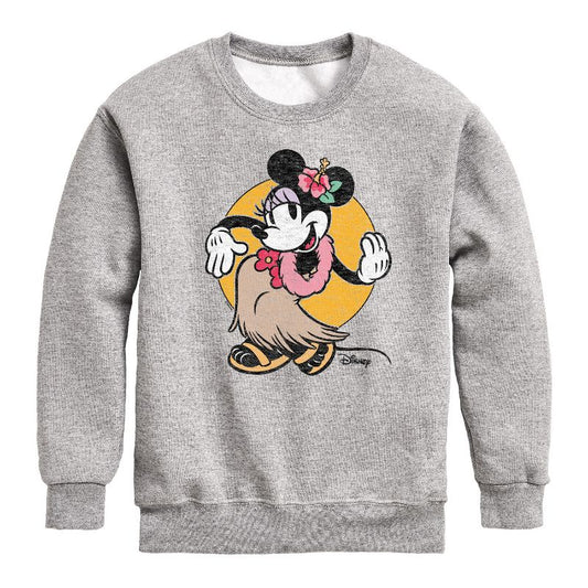 Boys' - Disney - Mickey & Friends Graphic Long Sleeve Fleece Sweatshirt