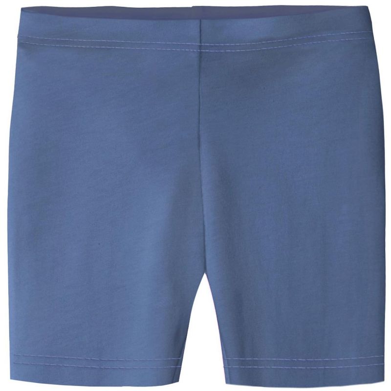 City Threads USA-Made 100% Cotton Girls Soft Bike Shorts