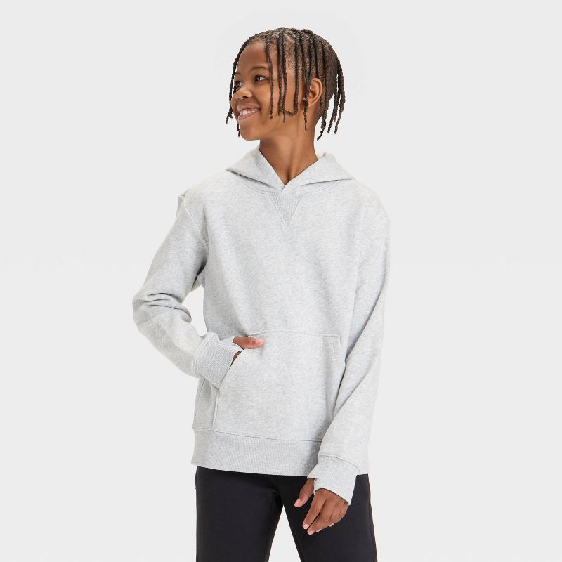Boys' Active Comfort Fleece Pullover Hoodie - All In Motion™