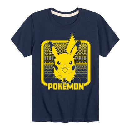 Boys' - Pokémon - Pikachu Retrogamer Short Sleeve Graphic T-Shirt