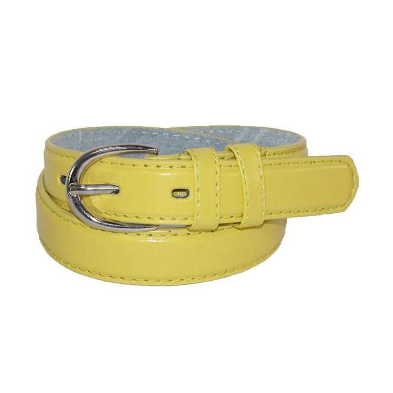 CTM Toddlers Basic 1 Inch Leather Belt