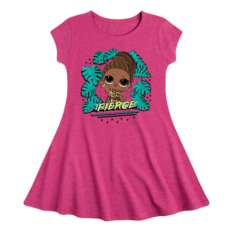 فستان بناتي - مفاجأة LOL! - فستان فيرس دول بأكمام قصيرة وقصة أنيقة