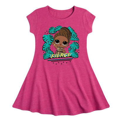 فستان بناتي - مفاجأة LOL! - فستان فيرس دول بأكمام قصيرة وقصة أنيقة