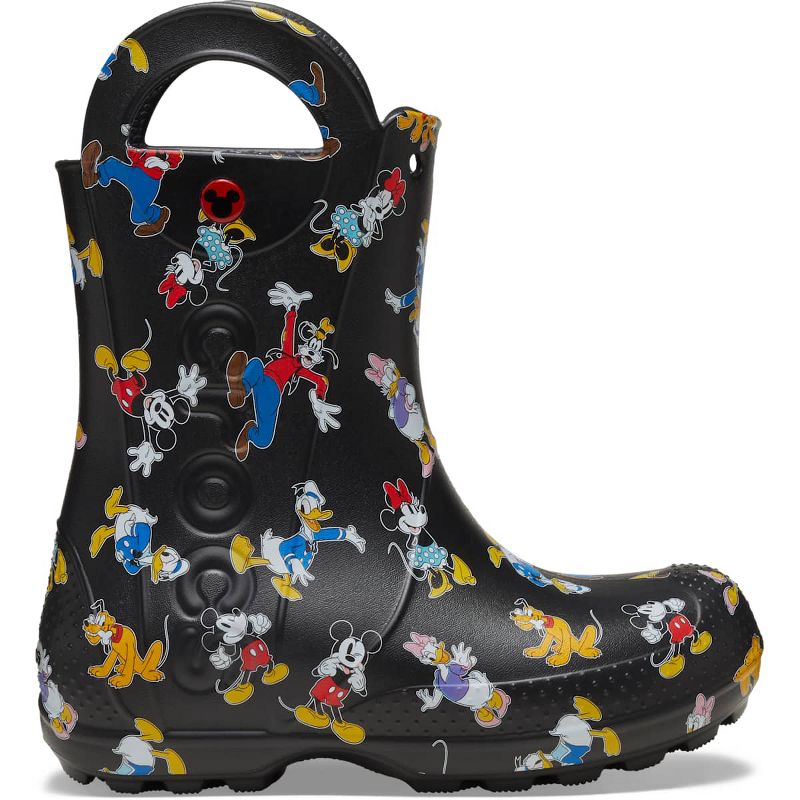 Crocs Kids Disney Mickey & Friends Handle It Rain Boots