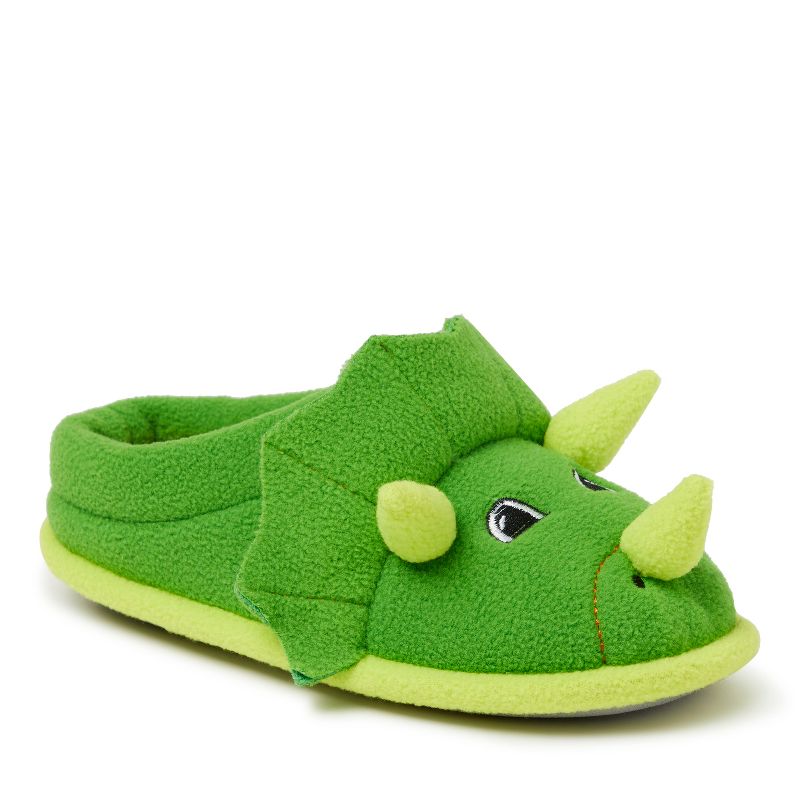 Dearfoams Kid's Peyton Animal Slip-On Clog House Slipper