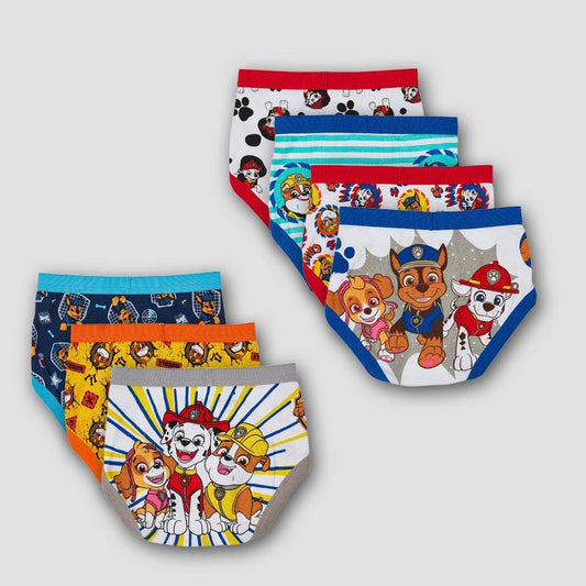 ملابس داخلية كلاسيكية من PAW Patrol للأولاد الصغار، عبوة من 7 قطع