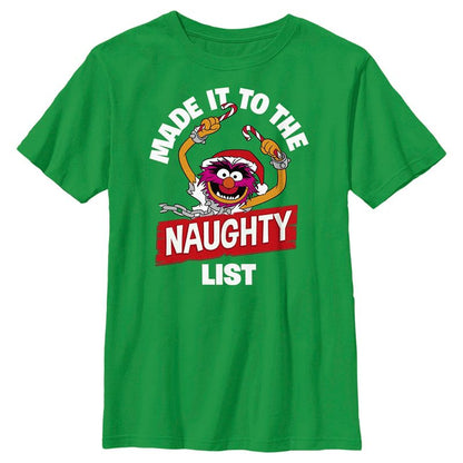 تي شيرت للأولاد من The Muppets The Animal Made it to the Naughty List