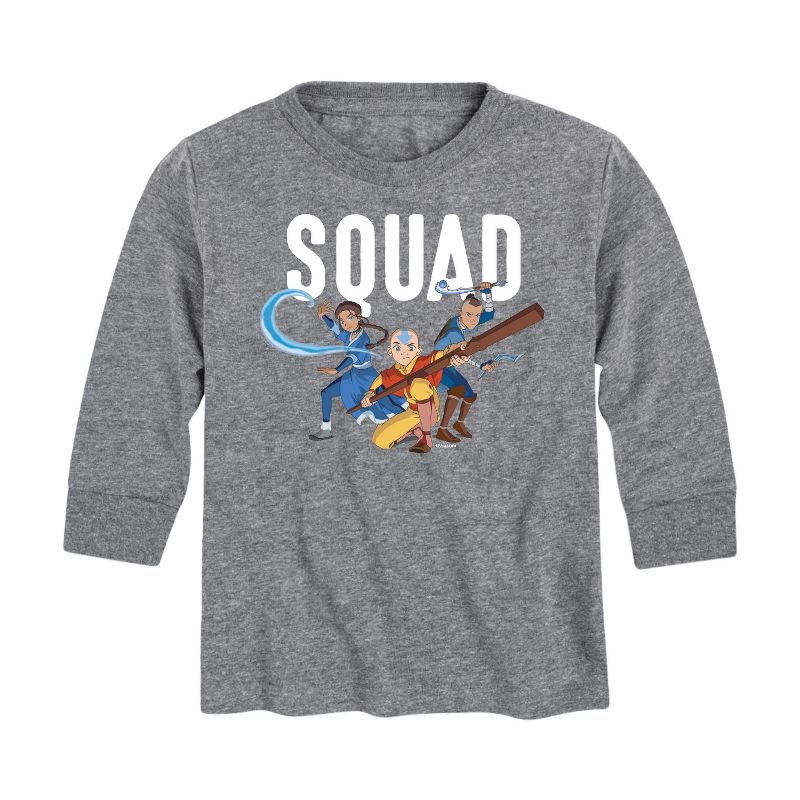 تي شيرت جرافيكي بأكمام طويلة من مجموعة الثلاثي للأولاد - أفاتار: ذا لاست إيربندر