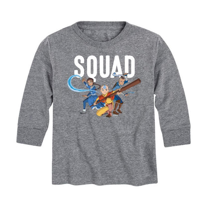 تي شيرت جرافيكي بأكمام طويلة من مجموعة الثلاثي للأولاد - أفاتار: ذا لاست إيربندر