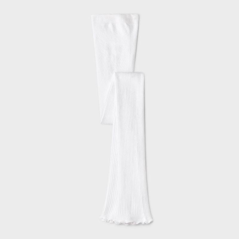 Girls' Footless Ribbed Tights - Cat & Jack™