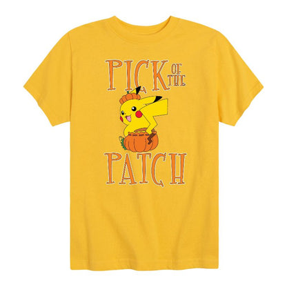 تي شيرت جرافيكي بأكمام قصيرة من اختيار رقعة بوكيمون للأولاد