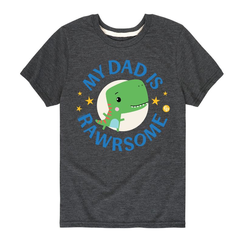 تي شيرت جرافيكي بأكمام قصيرة للأولاد من فيشر برايس - أبي رائع