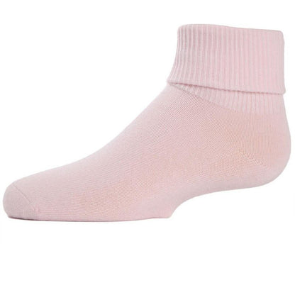 Memoi Kids' Triple Roll Cotton Blend Ankle Socks