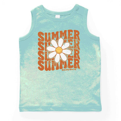 بلوزة صيفية للشباب من مجموعة The Juniper Shop SmileyWorld بتصميم موجة صيفية مكدسة